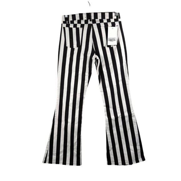 Madcap England Holy Roller Striped striped Jeans flare retro Y2K sz 30 - Picture 4 of 10